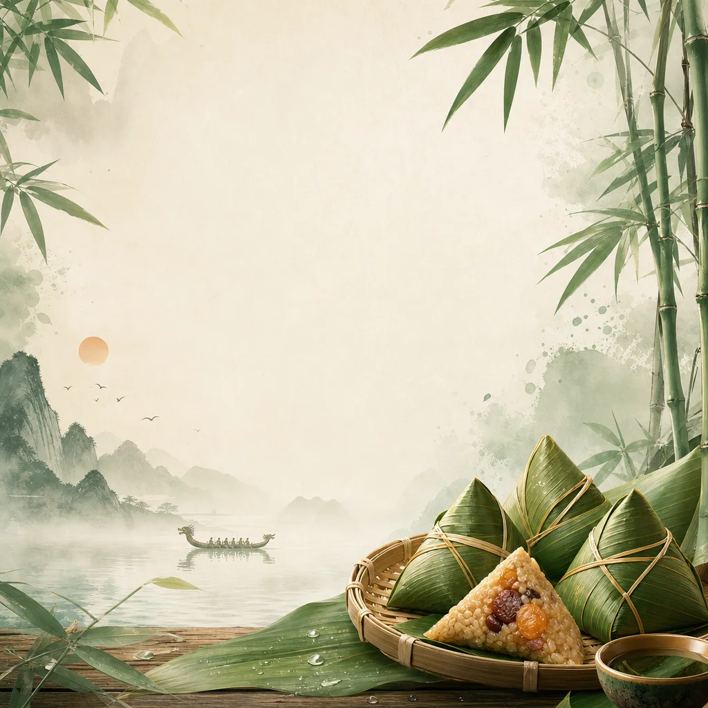 端午祝福图模板